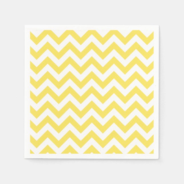 Trendig Chevron Papper Napkins Pappersservett (Framsidan)