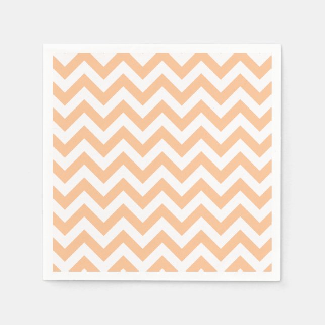 Trendig Chevron Papper Napkins Pappersservett (Framsidan)