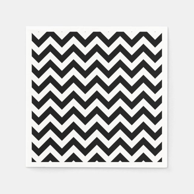 Trendig Chevron Papper Napkins Pappersservett (Framsidan)