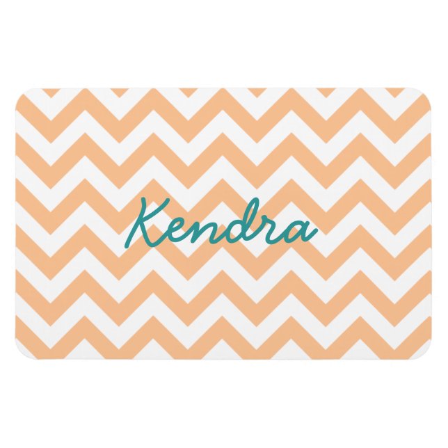 Trendig Chevron Premium Magnet (Horisontell)