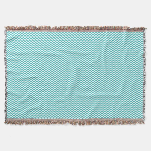 Trendig Chevron Throw Blanket Filt (Framsidan)