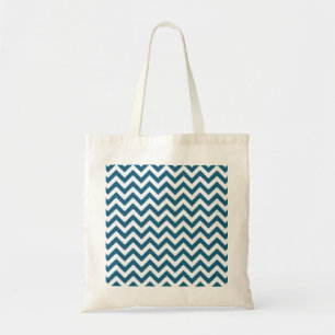 Trendig Chevron Tote Bag Tygkasse