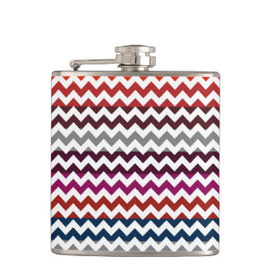 Trendig Chevron Zigzag Mönster Fickplunta