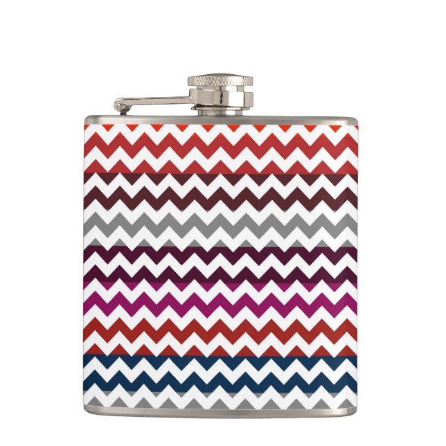 Trendig Chevron Zigzag Mönster Fickplunta (Framsidan)