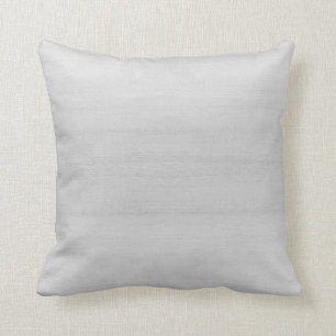 Trendig Chic Light Grått Wood Textured Kudde