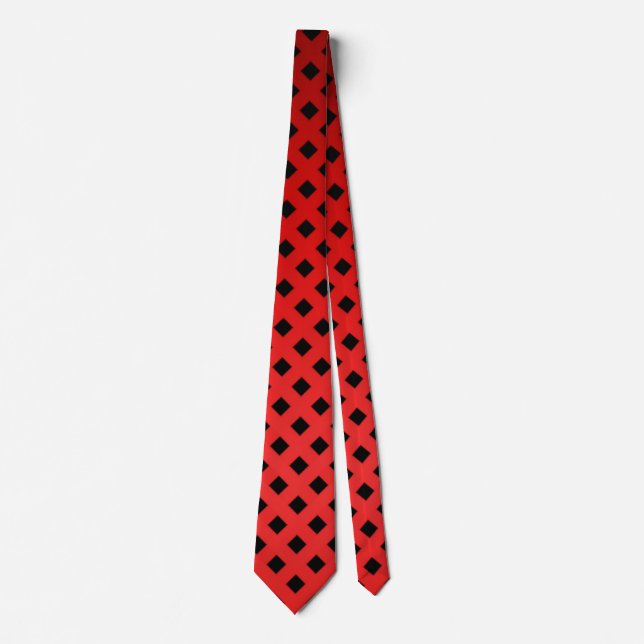 Trendig & Chic Red & Black Rand Mönster Slips (Framsida)