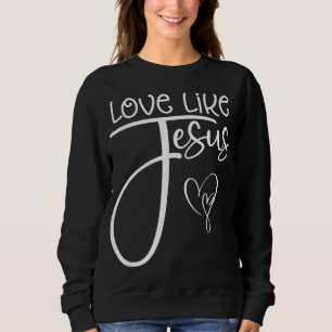 Trendig Christian Religiösa Kärlek som Jesus T Shirt