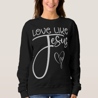 Trendig Christian Religiösa Kärlek som Jesus T Shirt