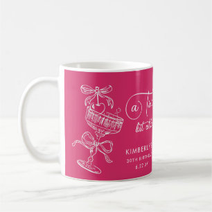 Trendig Cocktail En Tini Bit Äldre 30-årsdag Kaffemugg