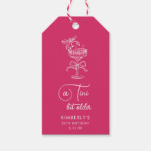 Trendig Cocktail En Tini Bit Äldre 30-årsdag