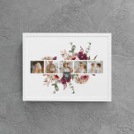 Trendig Collage Family Photo Colorful Flowers Gift Canvastryck<br><div class="desc">Trendig Collage Family Photo Colorful Flowers Gift</div>