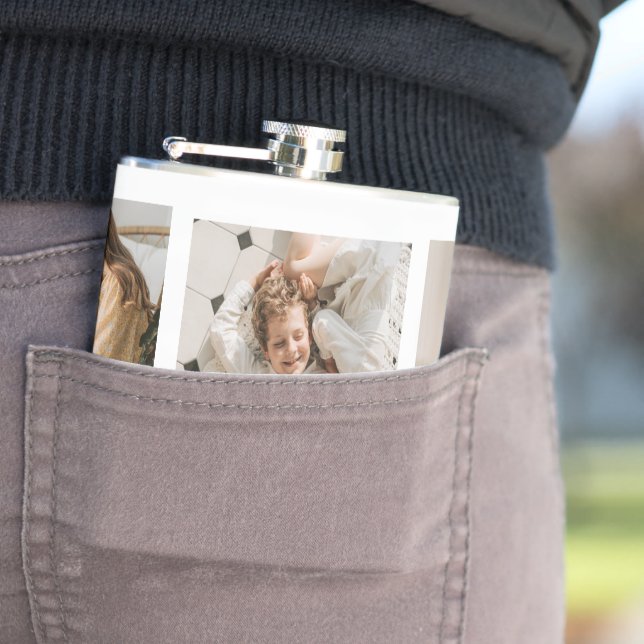 Trendig Collage Photo & Best Family - någonsin bäs Fickplunta (In Situ)