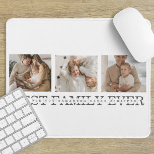 Trendig Collage Photo & Best Family - någonsin bäs Musmatta