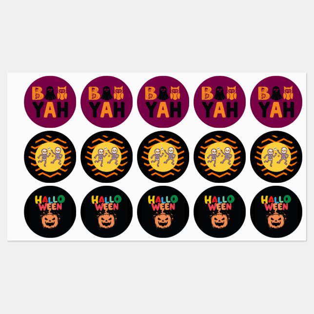 Trendig Colorful Collection Halloween Stickers (Ark)
