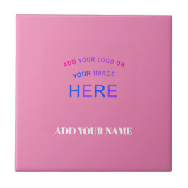 Trendig Contemporary Anpassade Trademark Rosa Kakelplatta