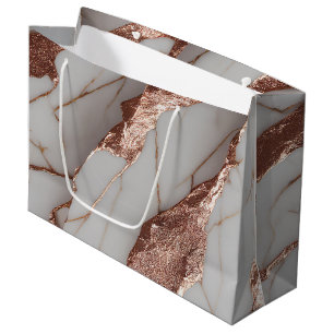 Trendig Copper Glitter Marble