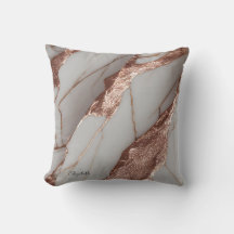 Trendig Copper Glitter Marble