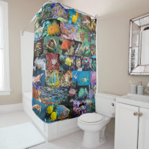 Trendig Coral Reef Marine Life: Fisk och djur