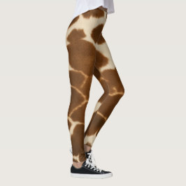 Trendig Cow Faux Leather Elegant Collection Leggings