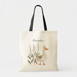 Trendig Cute Goose Anpassade Kids Tote Bag Tygkasse