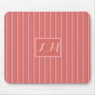 Trendig & Cute Rosa Rand Monogram Musmatta