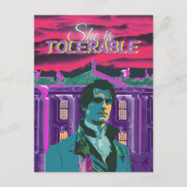 Trendig Cyberpunk Hon är tolerabel, mr Darcy Vykort