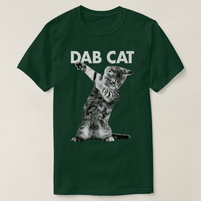 Trendig-datafil Katt-grafik T Shirt (Design framsida)