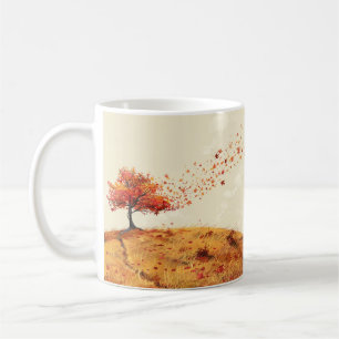 Trendig-design, höst kaffemugg