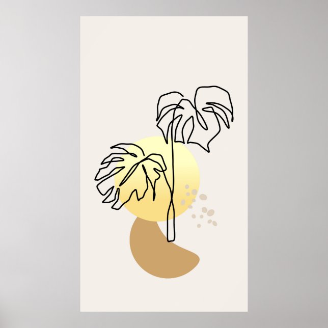 Trendig design poster (Framsidan)