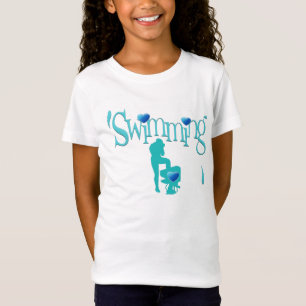 Trendig Design Swimming T-Shirt