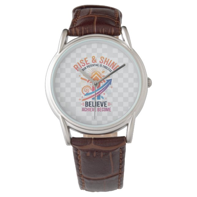 Trendig designer armbandsur (Framsida)