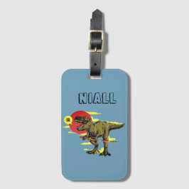 Trendig Dinosaur-Personlig Bagagebricka