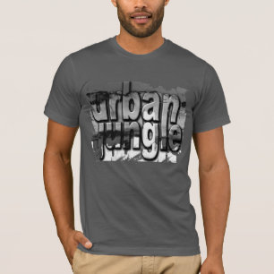 Trendig Distress Coola Urban Jungle Tee