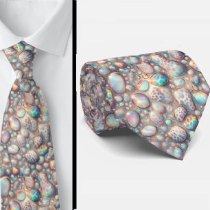 Trendig & Djärv Opal Leopardtryckt slips