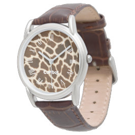 Trendig Elegant Cow Faux Leather Collection Armbandsur