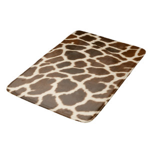 Trendig Elegant Cow Faux Leather Collection Badrumsmatta
