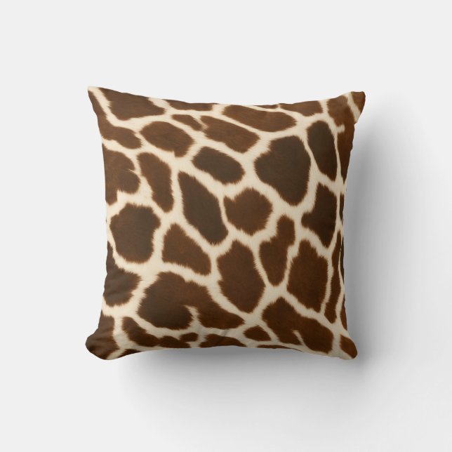 Trendig Elegant Cow Faux Leather Collection Kudde (Framsida)