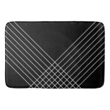 Trendig Elegant Geometrisk Svart Och Vit