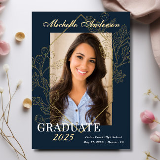 Trendig Elegant Glittery Studenten Meddelande
