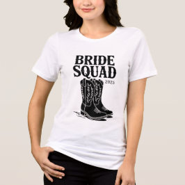 Trendig enfärgad möhippa T-shirt med stilrena cowb