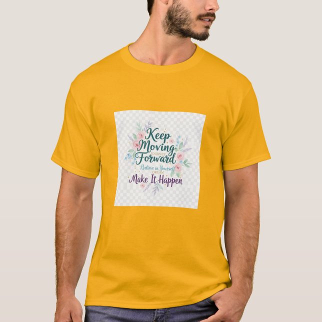 Trendig estetisk grafisk t-shirt (Framsida)