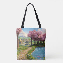 Trendig estetisk vardaglig canvas-handväska