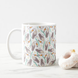 Trendig exotiska tuber kaffemugg