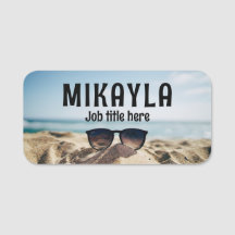 Trendig Eyeglass på en Beach Optical