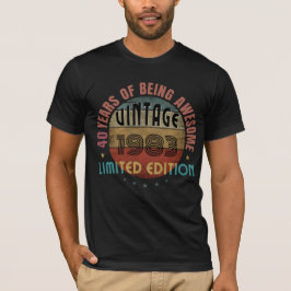 TRENDIG FANTASTISK-ÅRET FÖR FÖDD BIRTHDAY GIFT T SHIRT