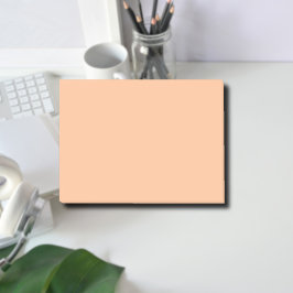 Trendig Färg Peach Fuzz Solid Färg | ELEGANT Post-it Block