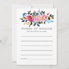 Trendig Färgbanor Vattenfärgens Blommigt Möhippa A Rådkort