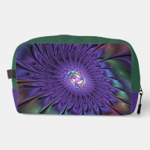 Trendig Färgfull modern Abstrakt Fractal Flower