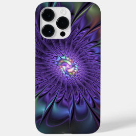 Trendig Färgfull modern Abstrakt Fractal Flower