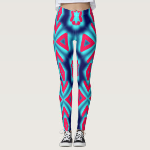 Trendig flerfärgad klassisk "Ratti_Creative_Arts" Leggings
